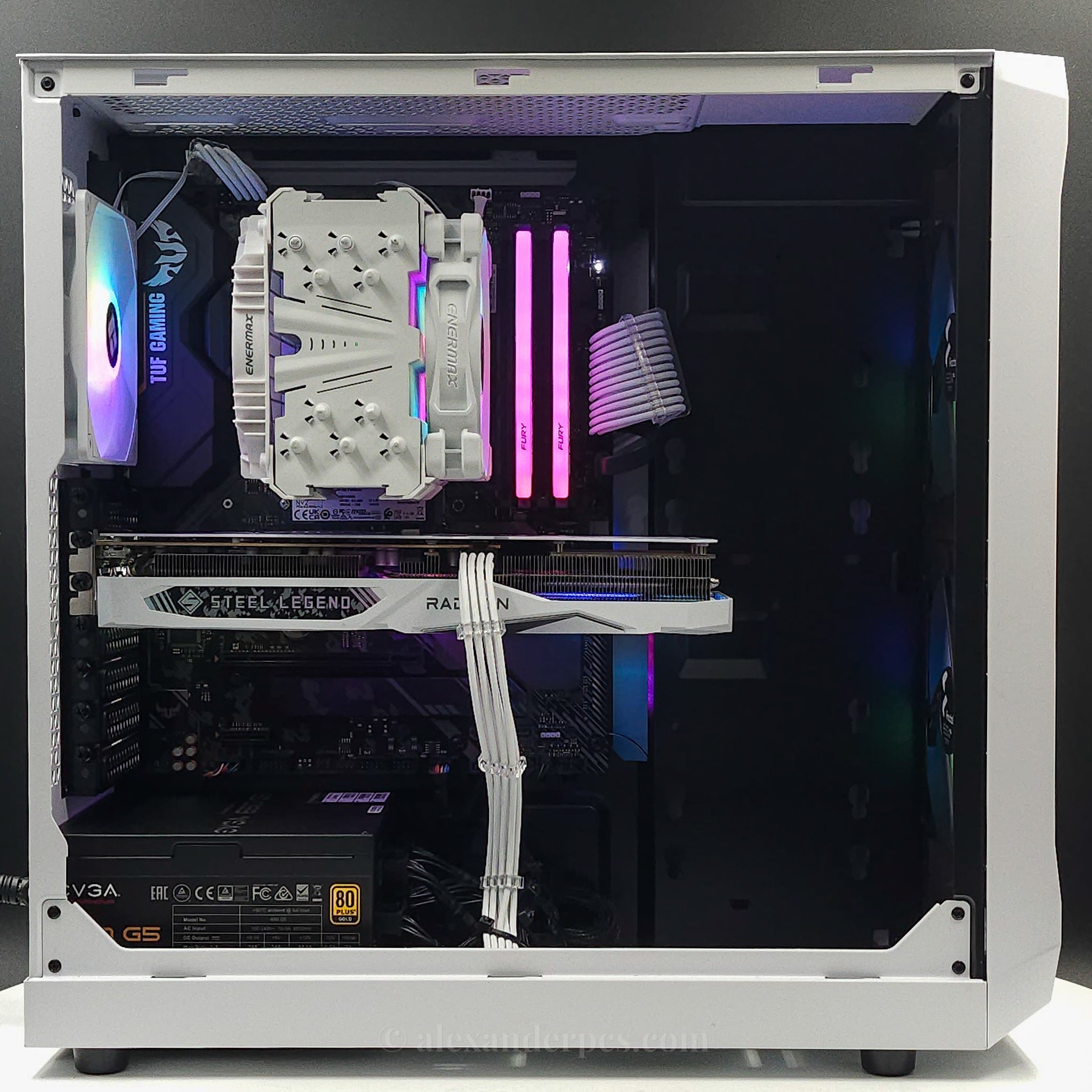 Ready-to-Ship: AMD Ryzen 5 5600X w/ ASROCK Radeon RX 6650XT WHITE