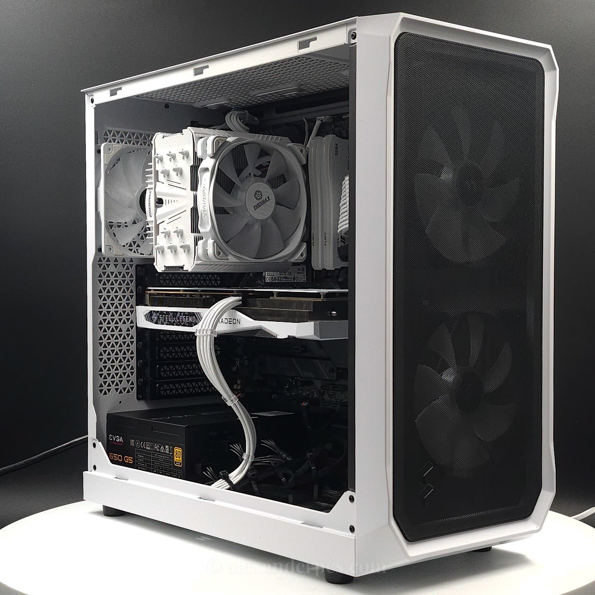 Ready-to-Ship: AMD Ryzen 5 5600X w/ ASROCK Radeon RX 6650XT WHITE