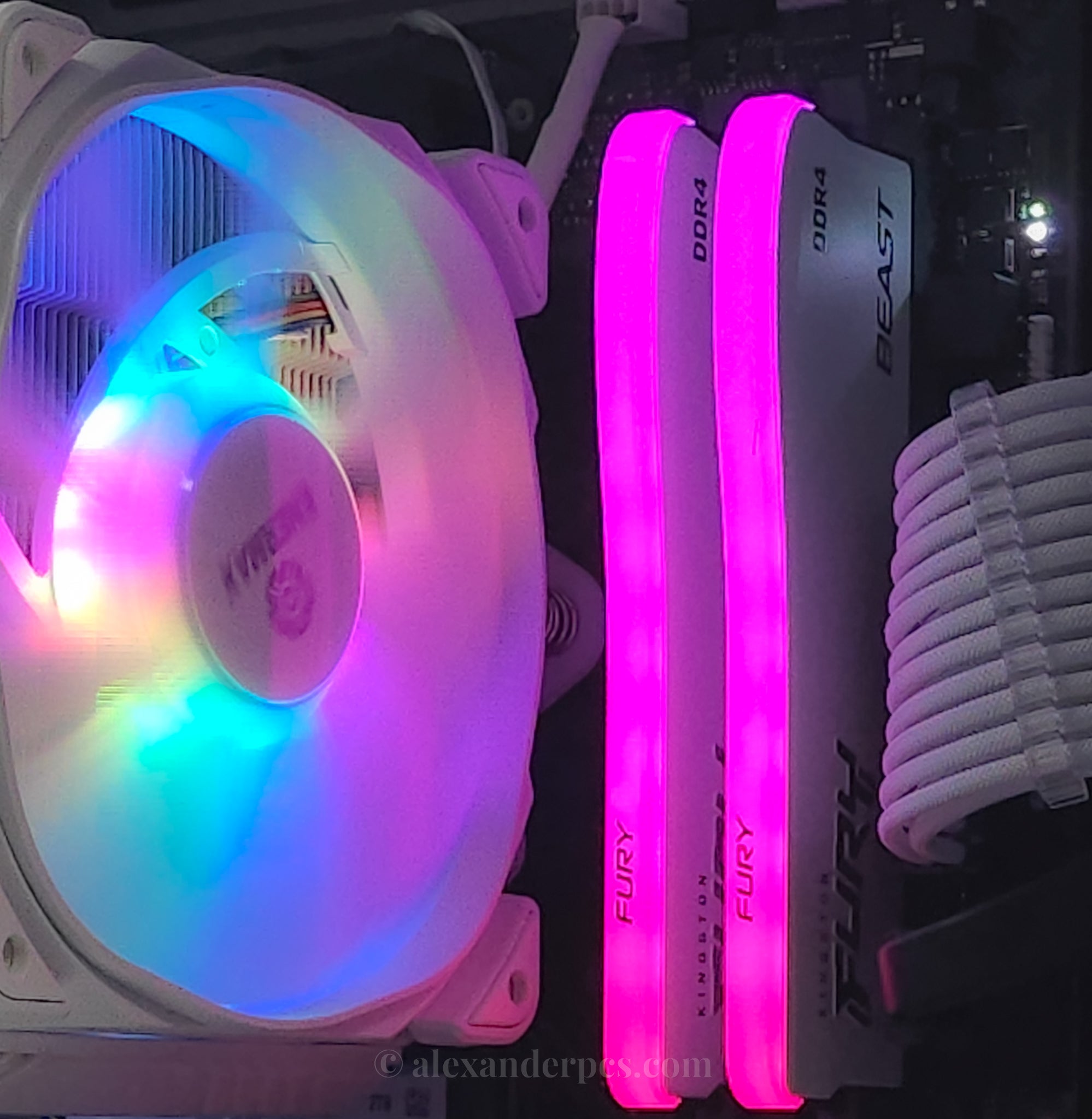 Ready-to-Ship: AMD Ryzen 5 5600X w/ ASROCK Radeon RX 6650XT WHITE