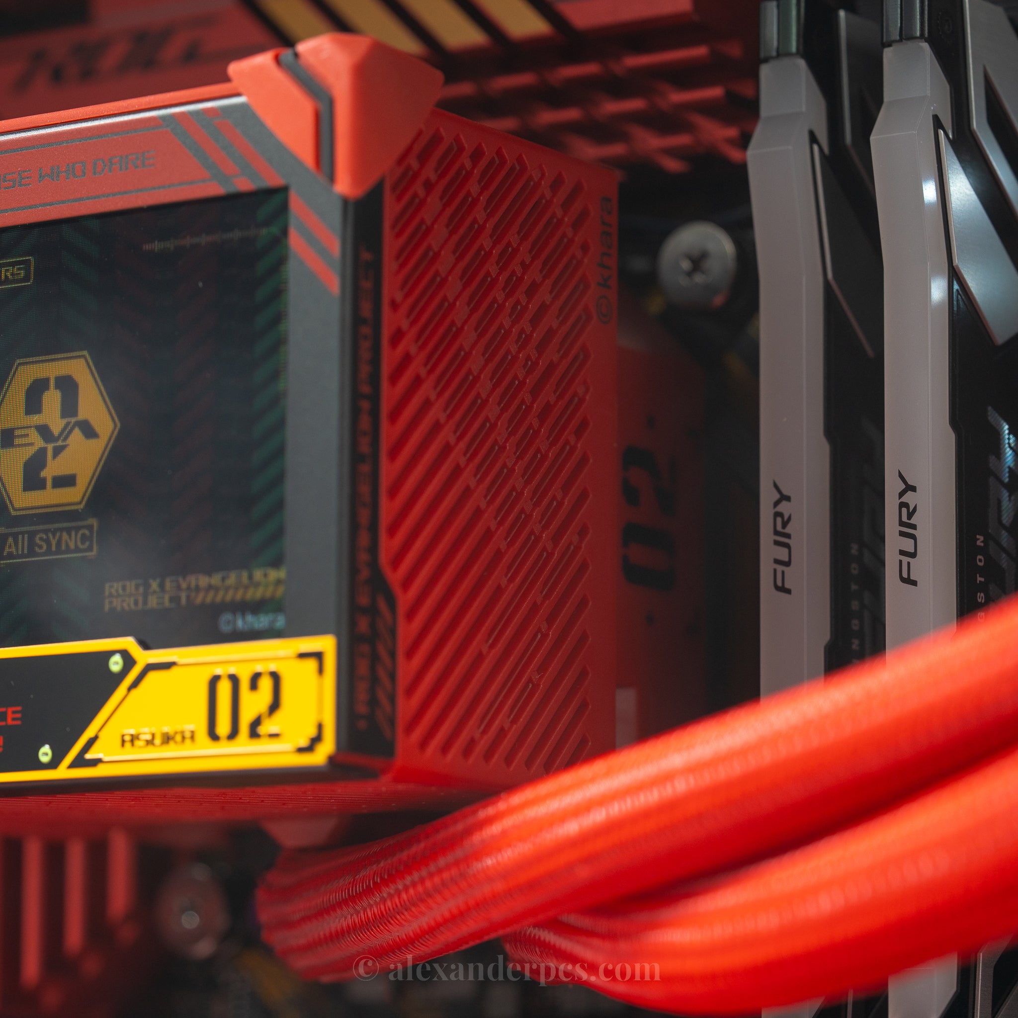 Themed Build - EVA-02 - ASUS X EVANGELION