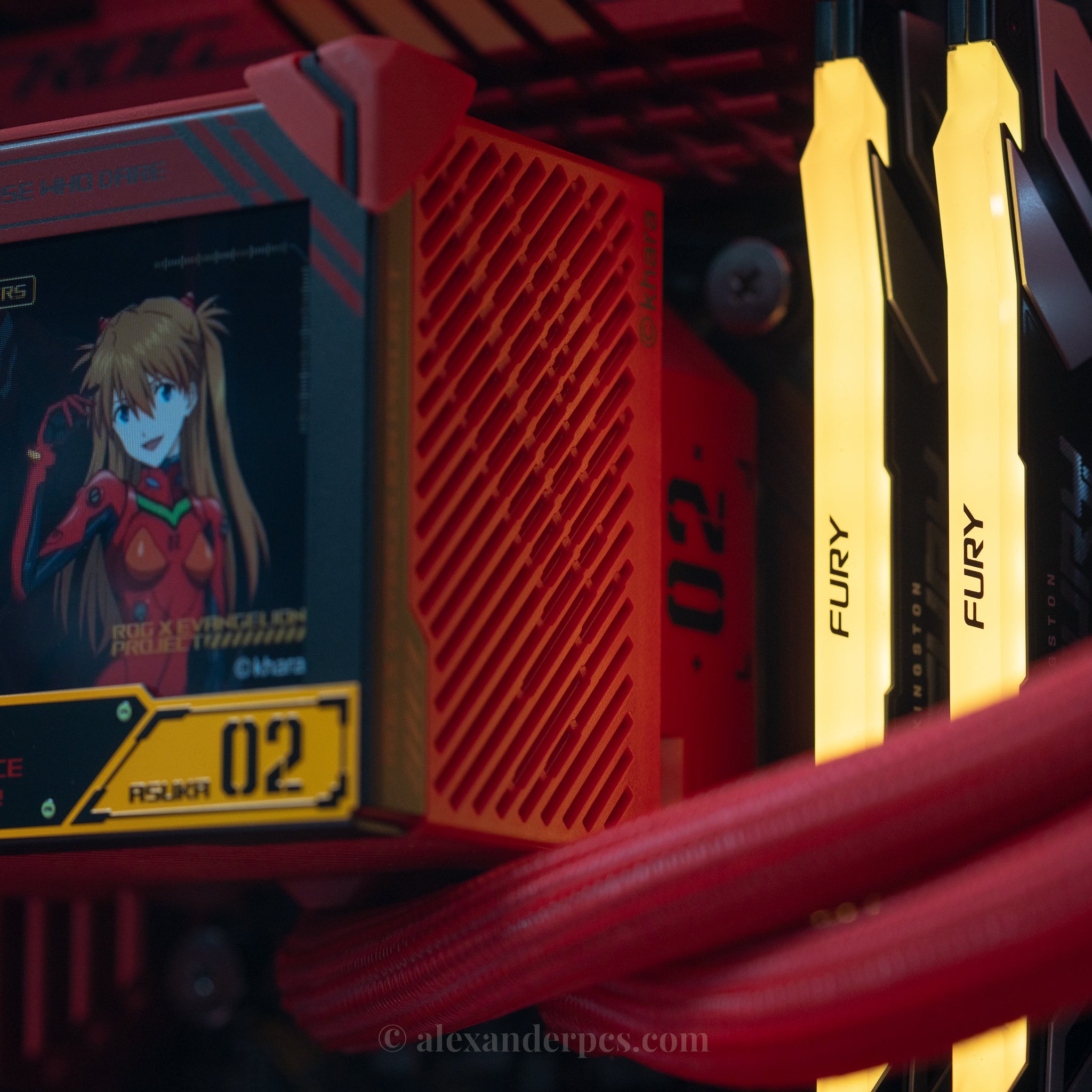 Themed Build - EVA-02 - ASUS X EVANGELION