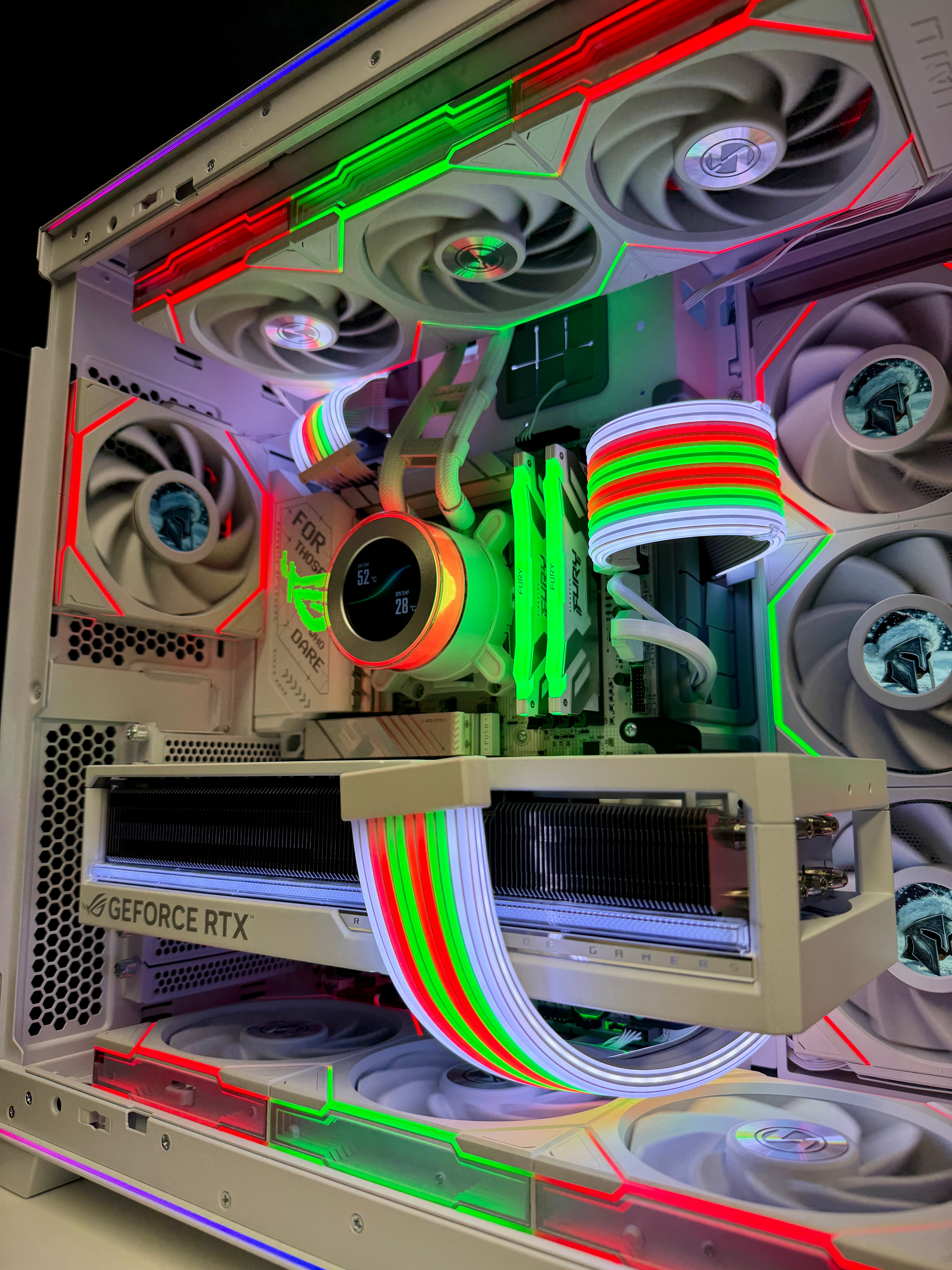 Ready-To-Ship: AMD Ryzen 9 9950X3D w/White ROG Astral 5090