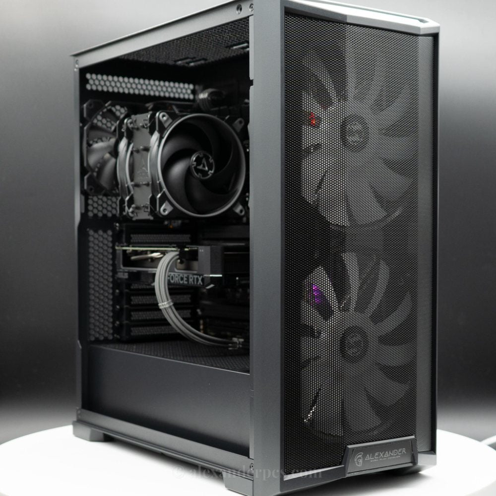 Ready-to-Ship: Centurion (Black) Intel i5 13600K w/ ASUS Dual OC 4060Ti