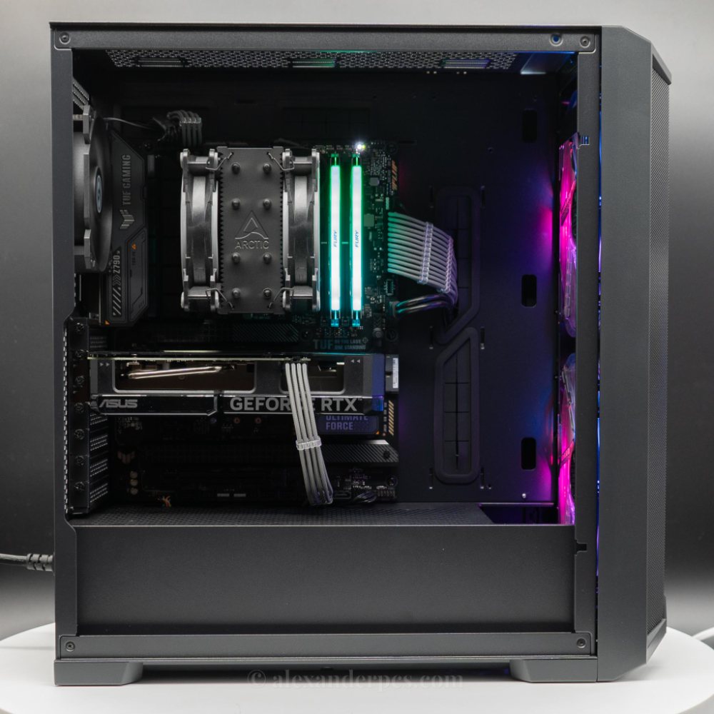 Ready-to-Ship: Centurion (Black) Intel i5 13600K w/ ASUS Dual OC 4060Ti