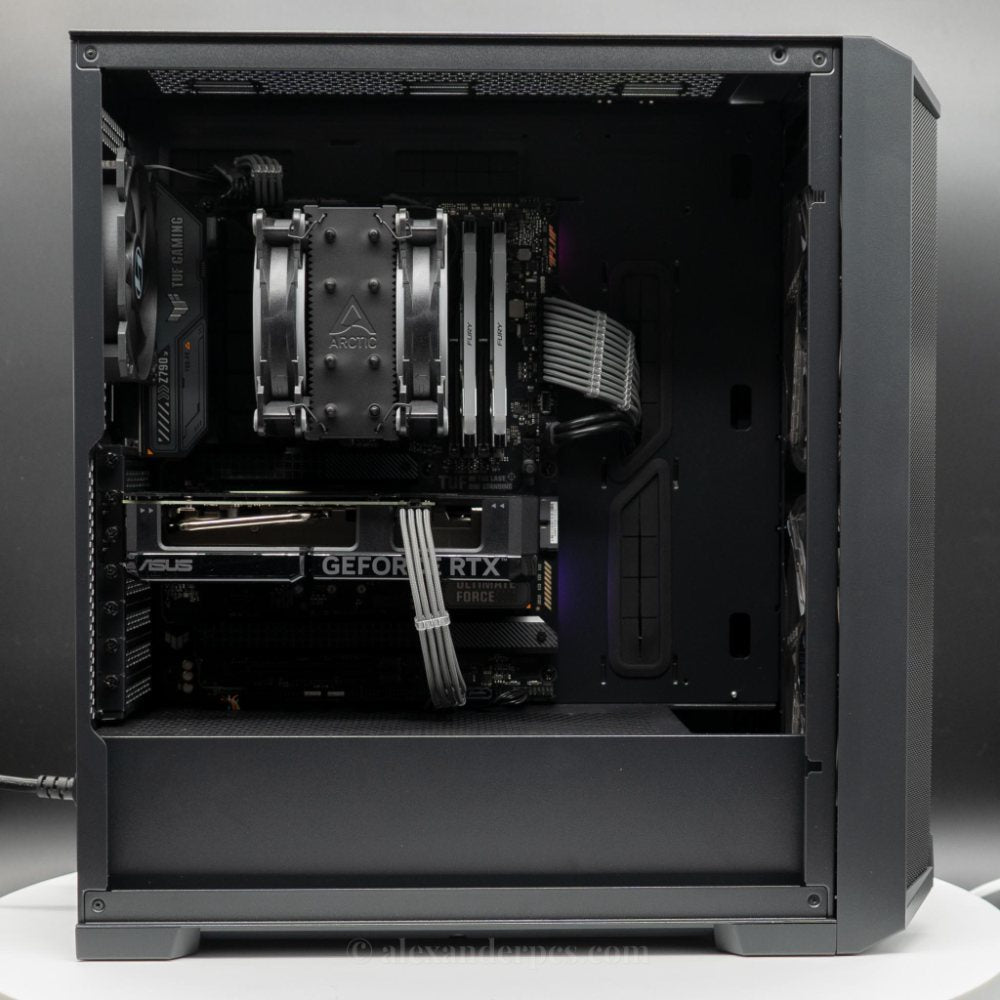 Ready-to-Ship: Centurion (Black) Intel i5 13600K w/ ASUS Dual OC 4060Ti