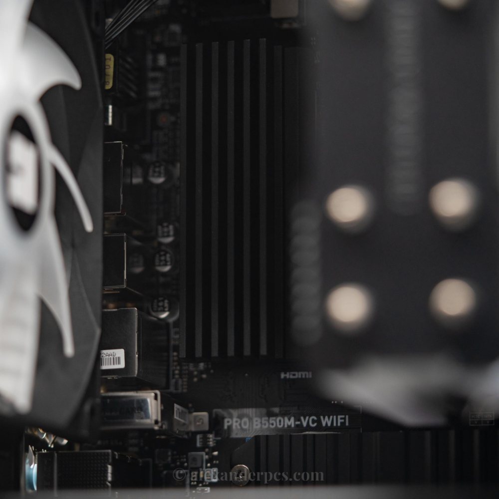 Ready-to-Ship: Auxilia (Black) AMD Ryzen 5 5500 w/ Radeon RX 6600