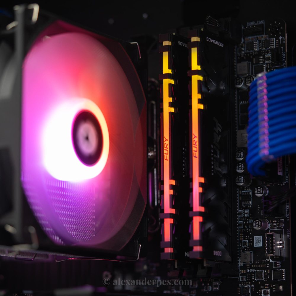 Ready-to-Ship: Auxilia (Black) AMD Ryzen 5 5500 w/ Radeon RX 6600