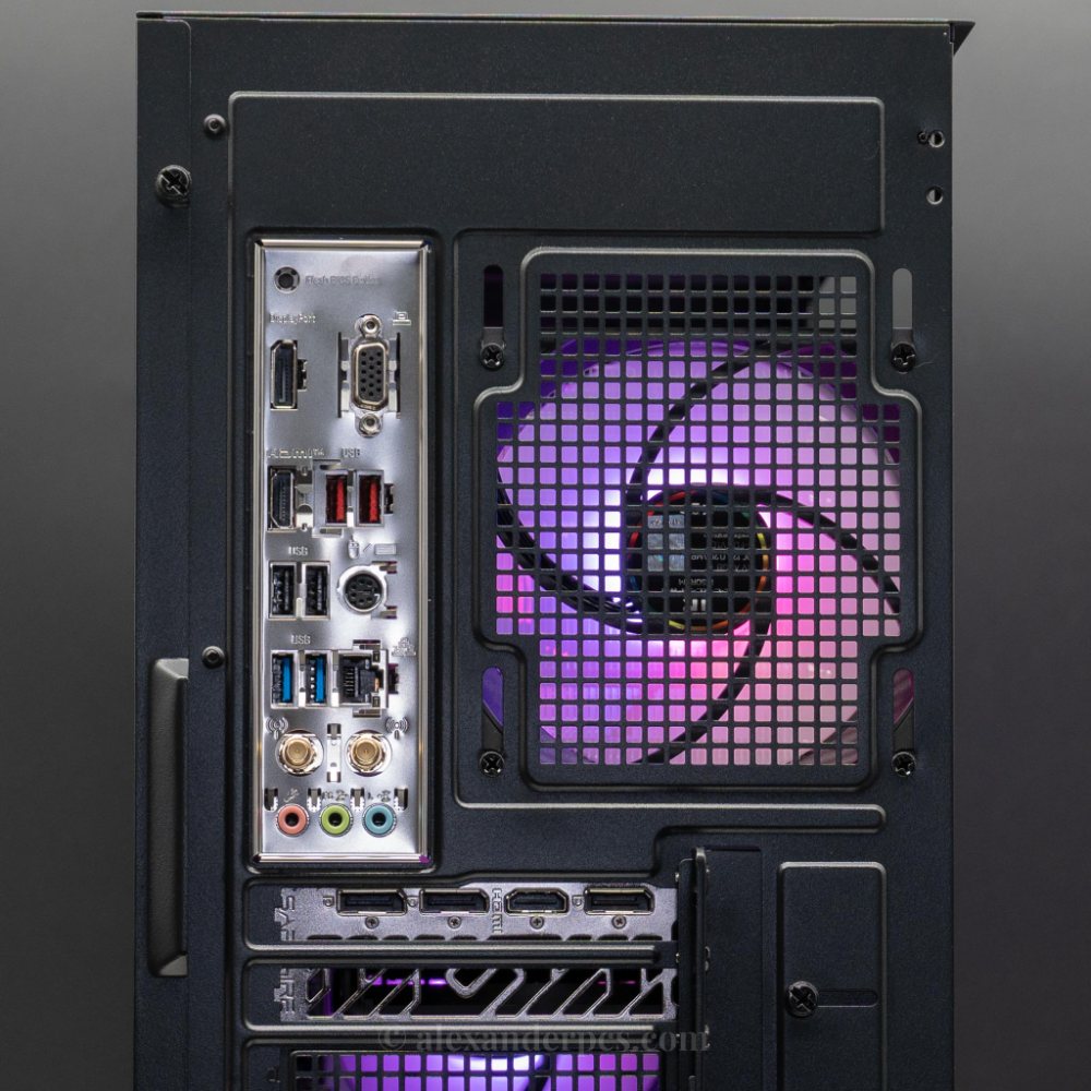 Ready-to-Ship: Auxilia (Black) AMD Ryzen 5 5500 w/ Radeon RX 6600