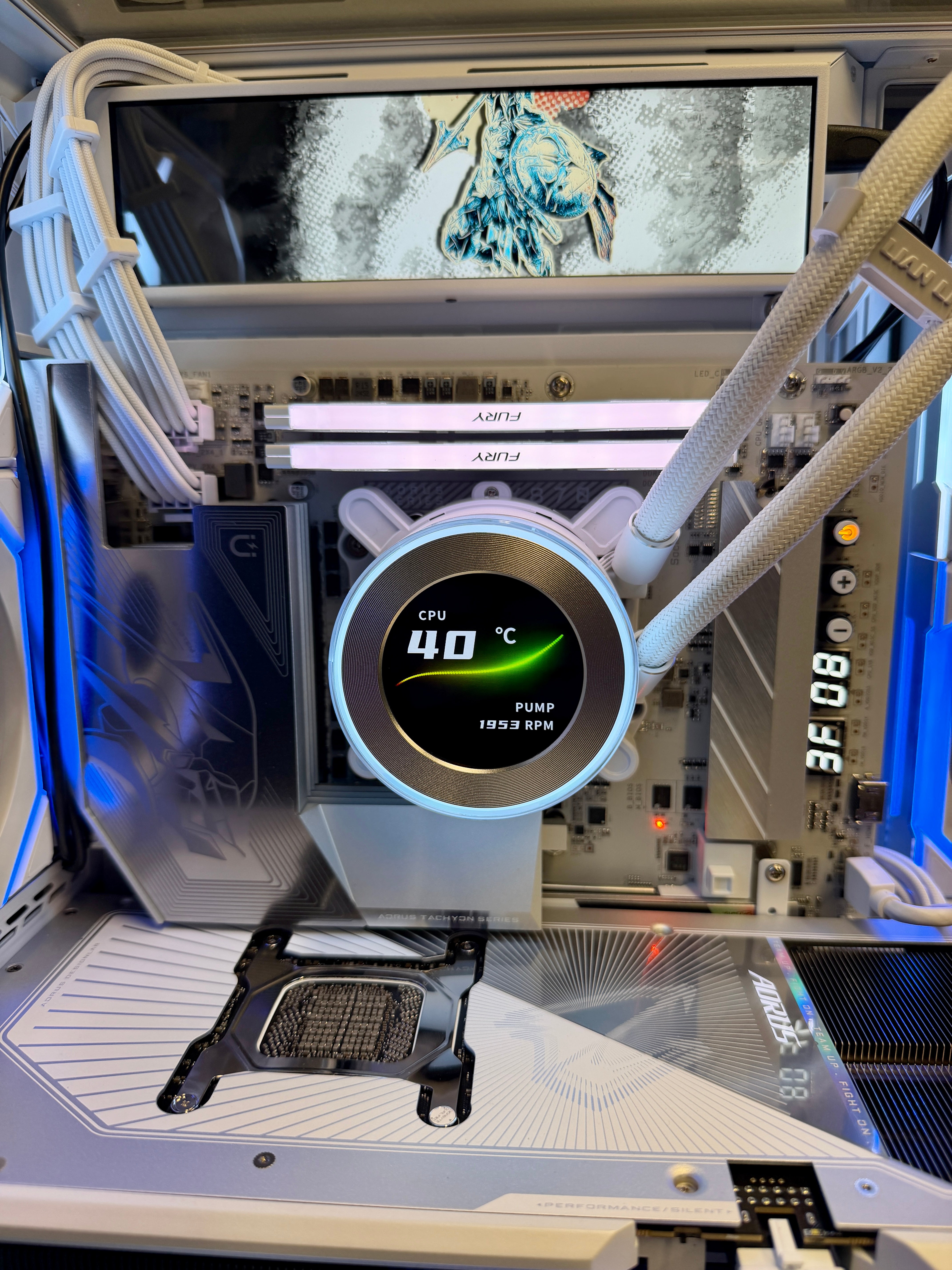 Ready-To-Ship: AMD Ryzen 9 9950X3D w/White AORUS Master 5090