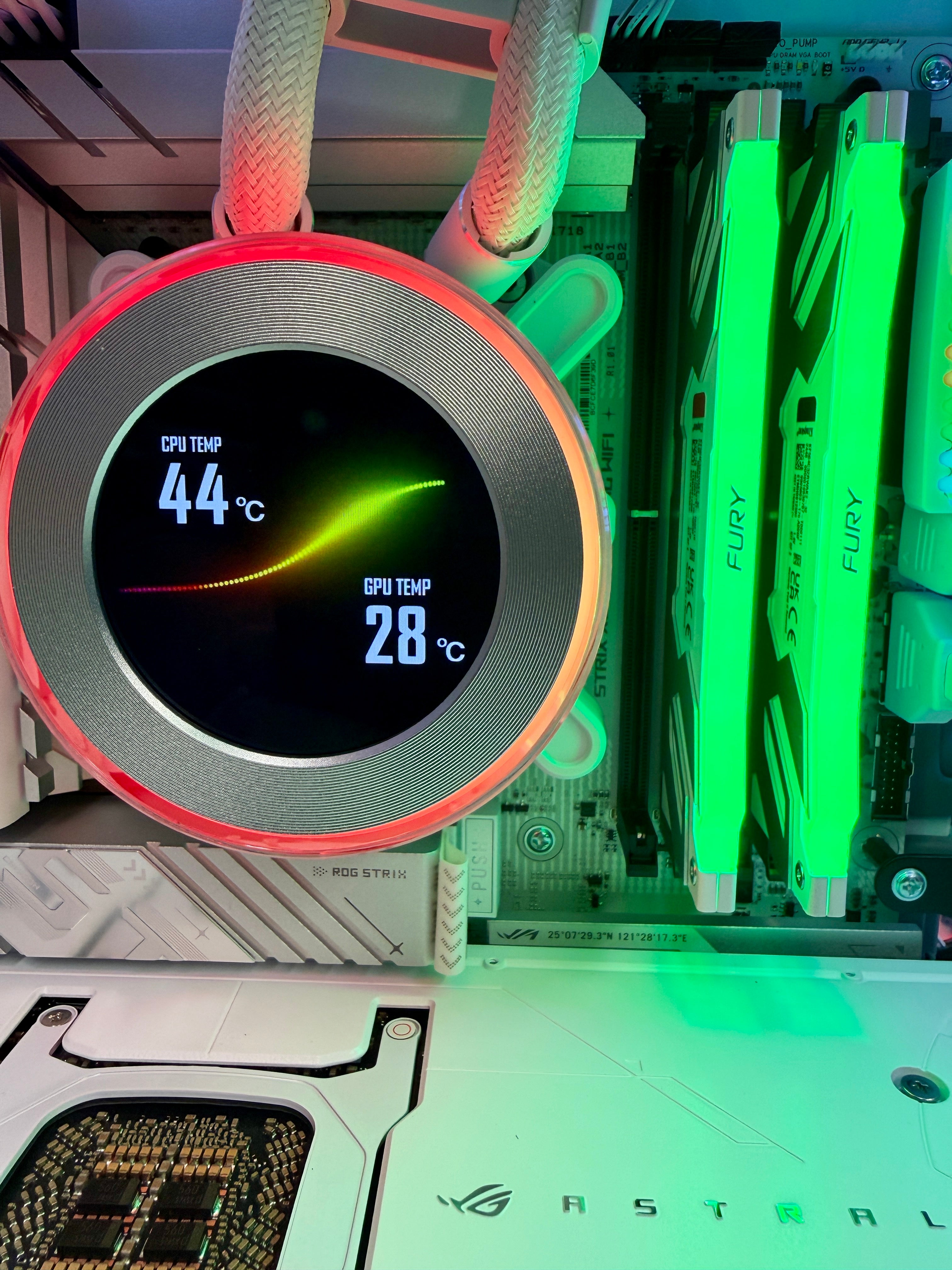 Ready-To-Ship: AMD Ryzen 9 9950X3D w/White ROG Astral 5090