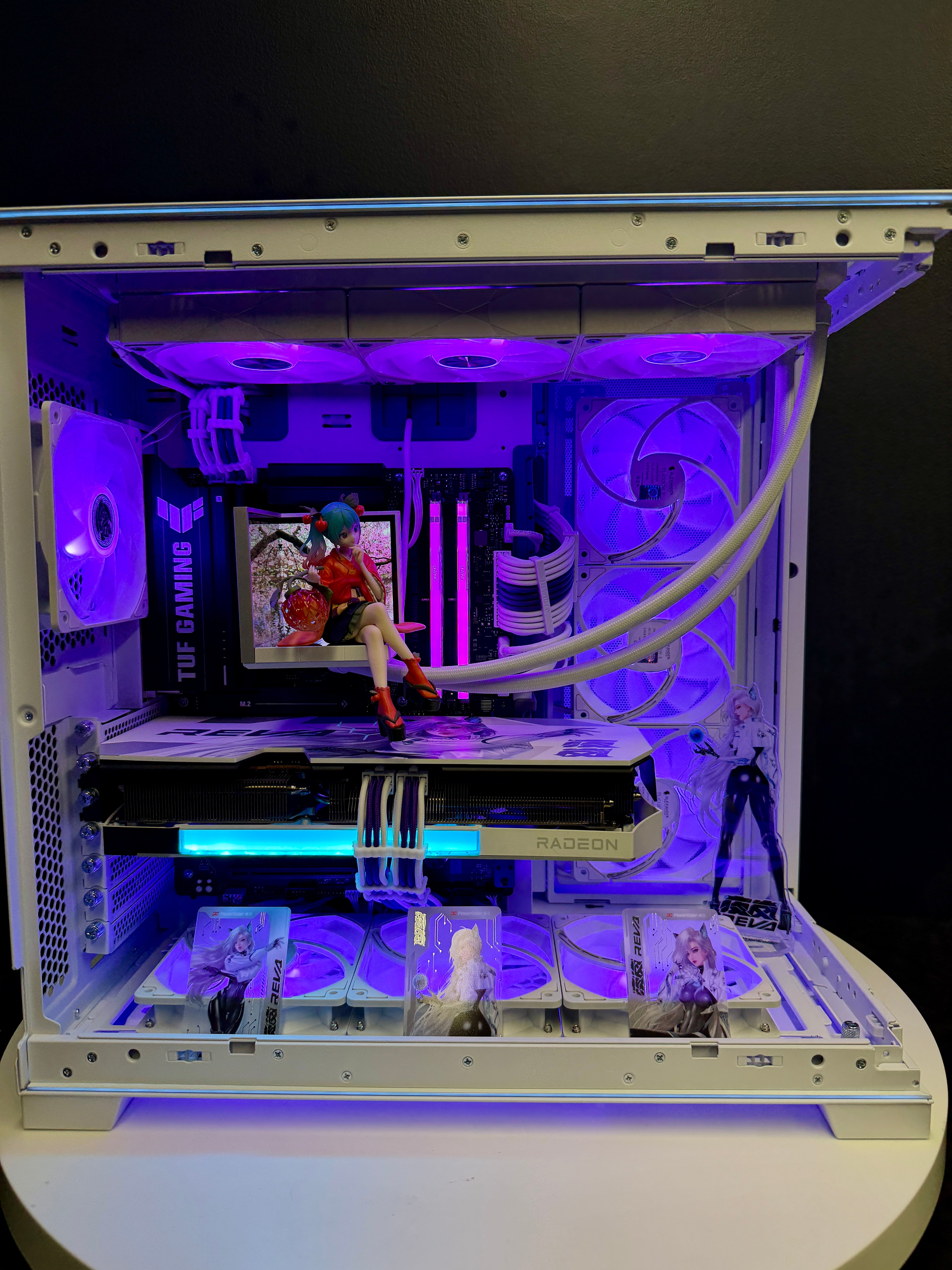 Ready-To-Ship: Themed Build w/AMD Ryzen 7 9850X3D & Power Color Hellhound OC REVA Edition Radeon RX 9070 XT