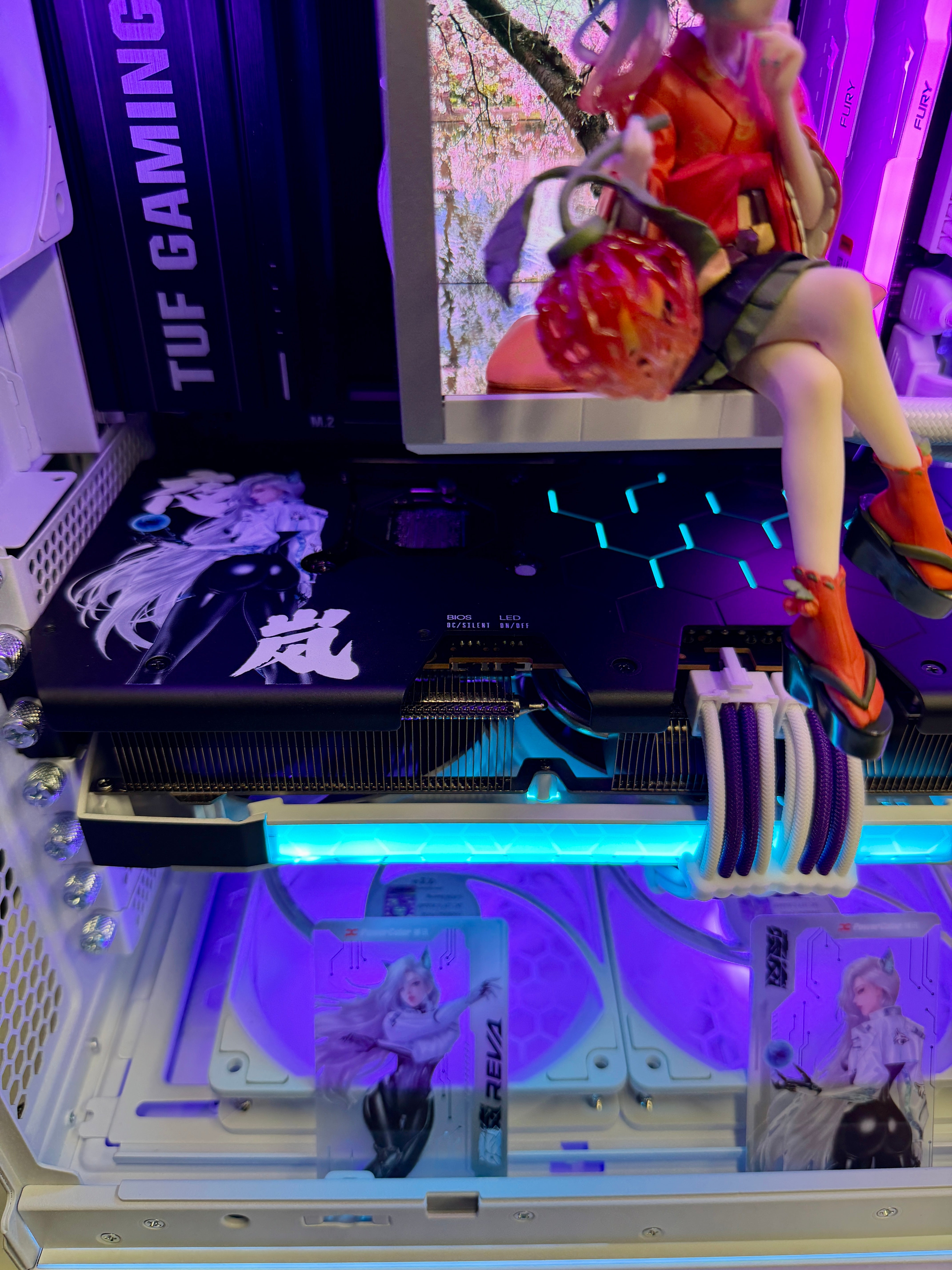 Ready-To-Ship: Themed Build w/AMD Ryzen 7 9850X3D & Power Color Hellhound OC REVA Edition Radeon RX 9070 XT