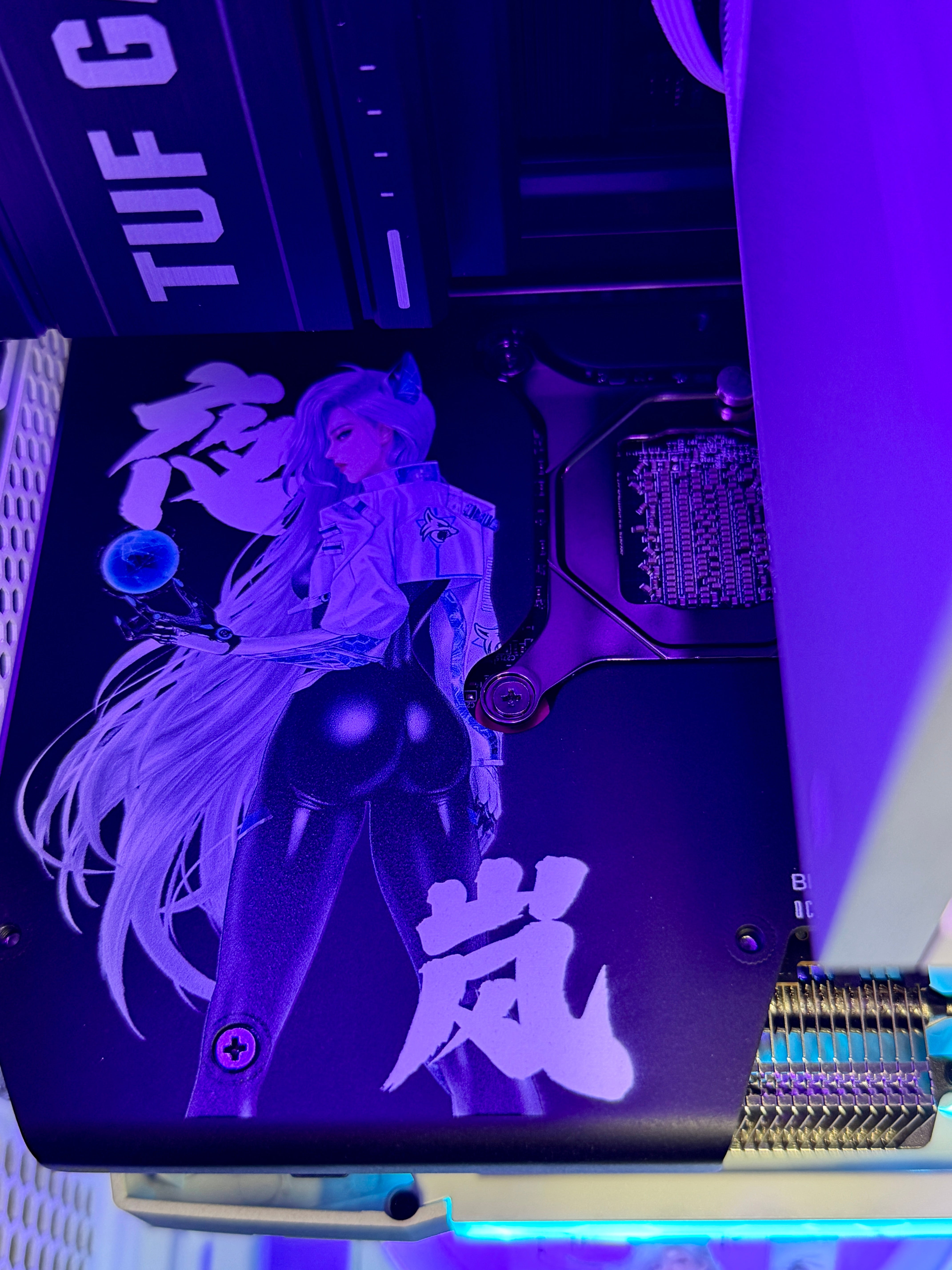 Ready-To-Ship: Themed Build w/AMD Ryzen 7 9850X3D & Power Color Hellhound OC REVA Edition Radeon RX 9070 XT