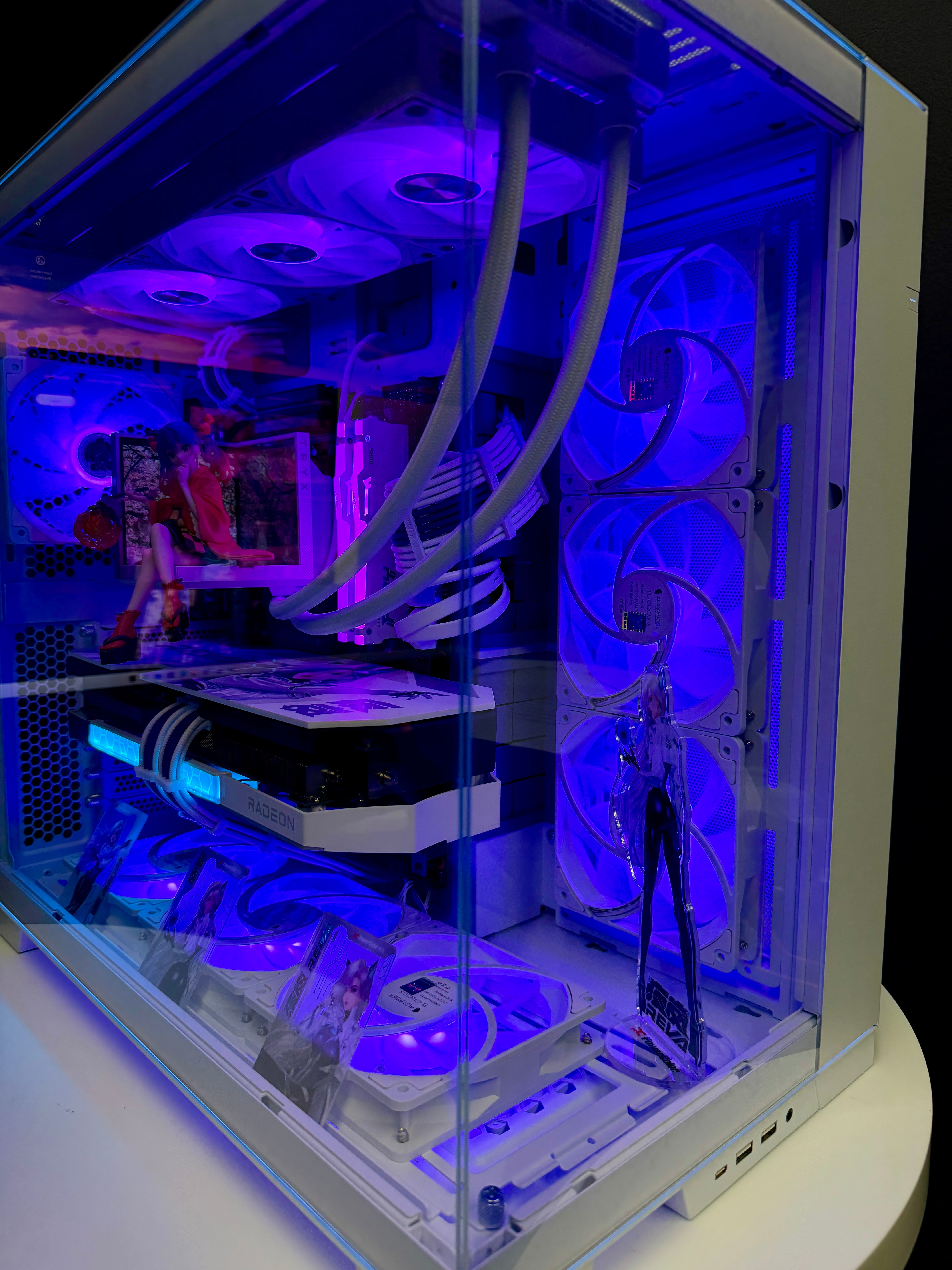 Ready-To-Ship: Themed Build w/AMD Ryzen 7 9850X3D & Power Color Hellhound OC REVA Edition Radeon RX 9070 XT