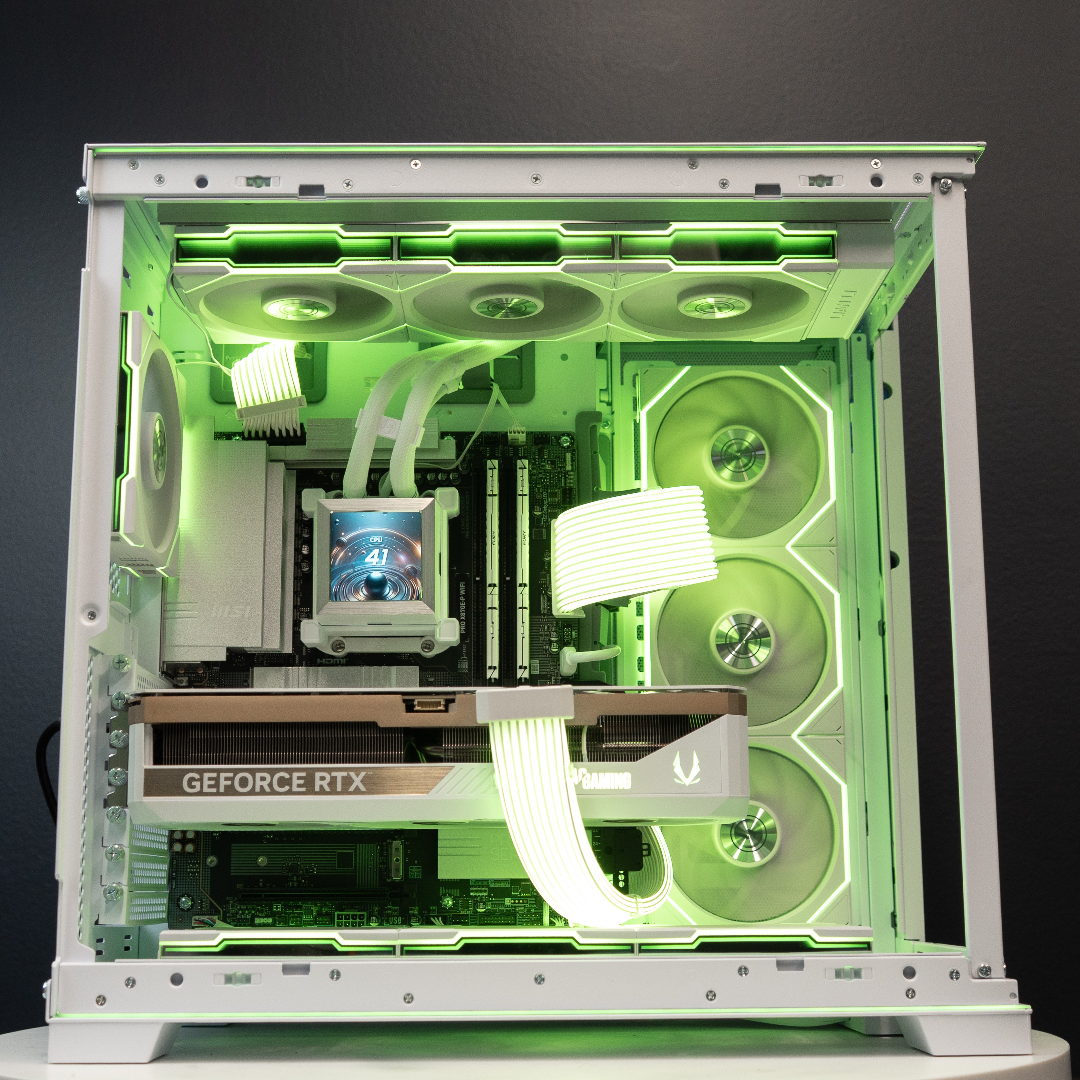 Ready To Ship: AMD Ryzen 9 9950X3D w/GeForce RTX 5080 White Edition