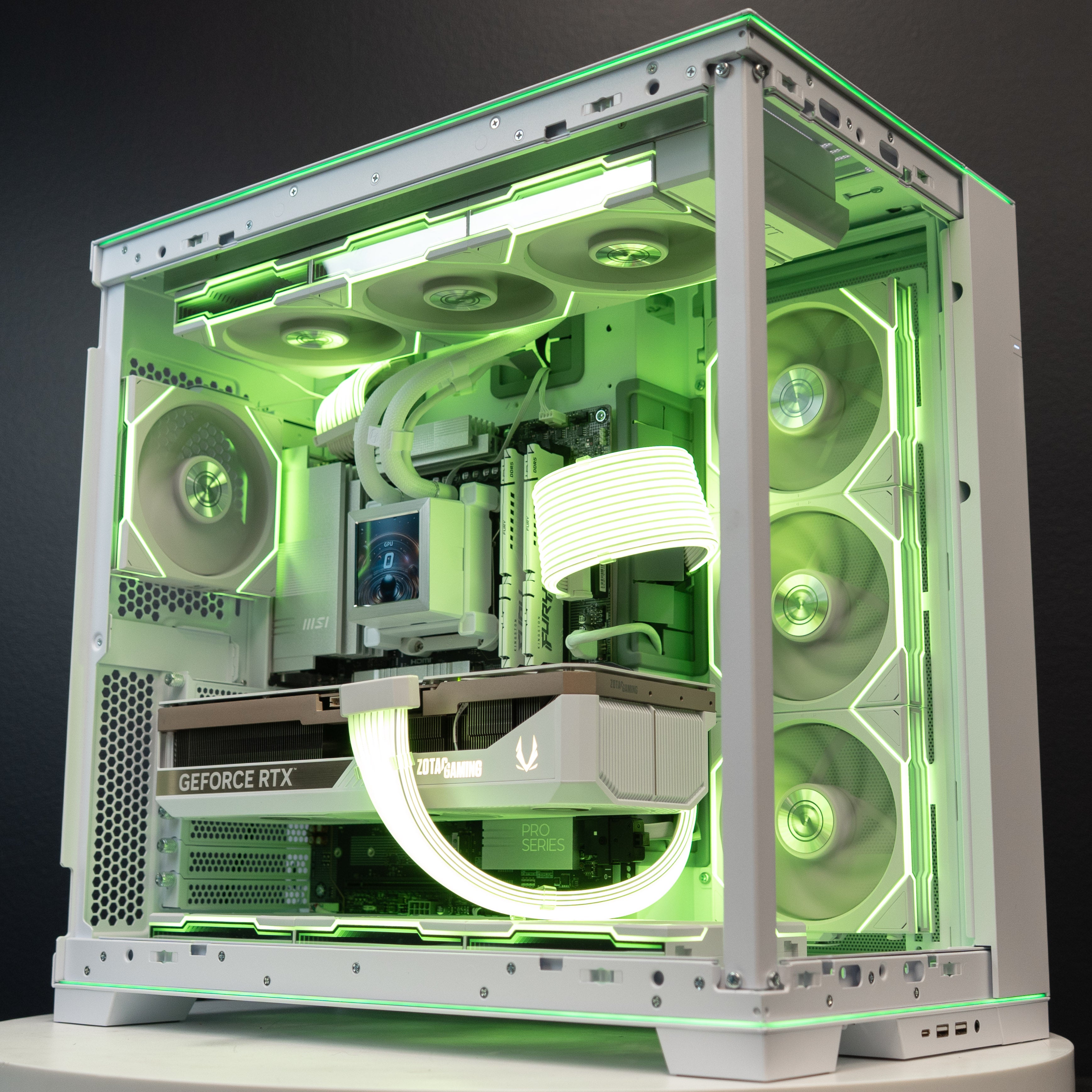 Ready To Ship: AMD Ryzen 9 9950X3D w/GeForce RTX 5080 White Edition